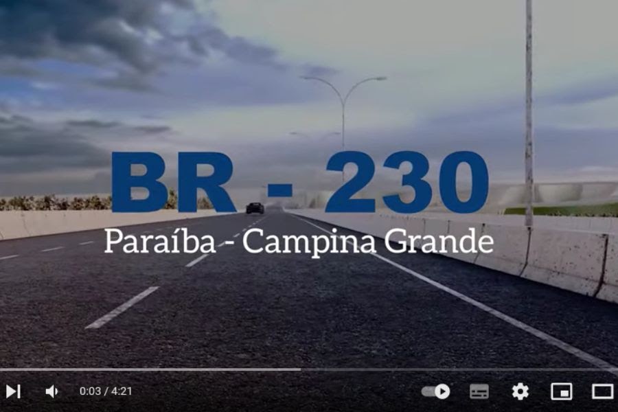 Vídeo mostra como ficará trecho da BR 230 após duplicação. Assista